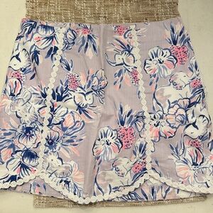 Light Purple Lilly Pulitzer Mini Skirt